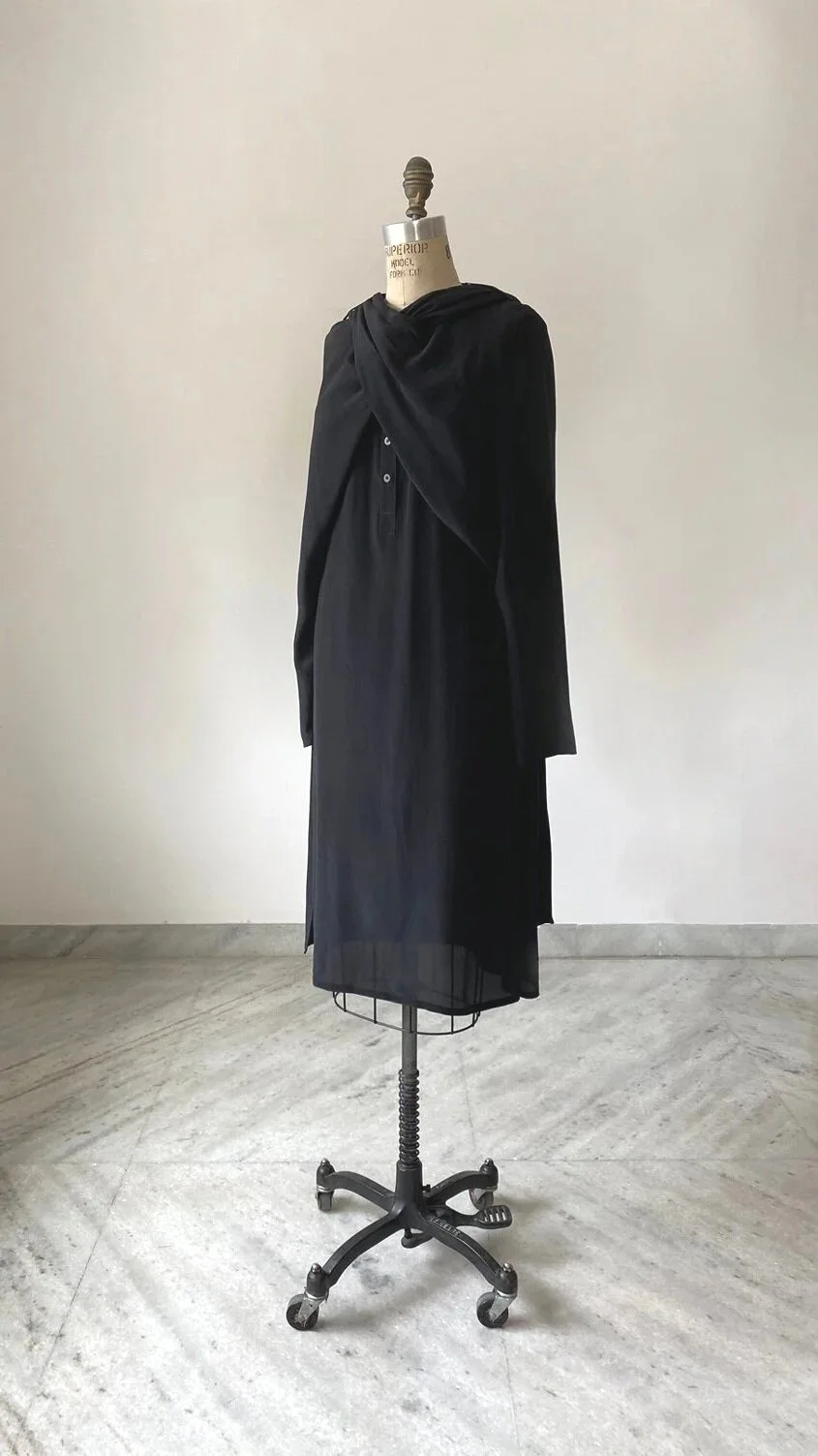 Double Drape Sleeve-Pallu Kurta