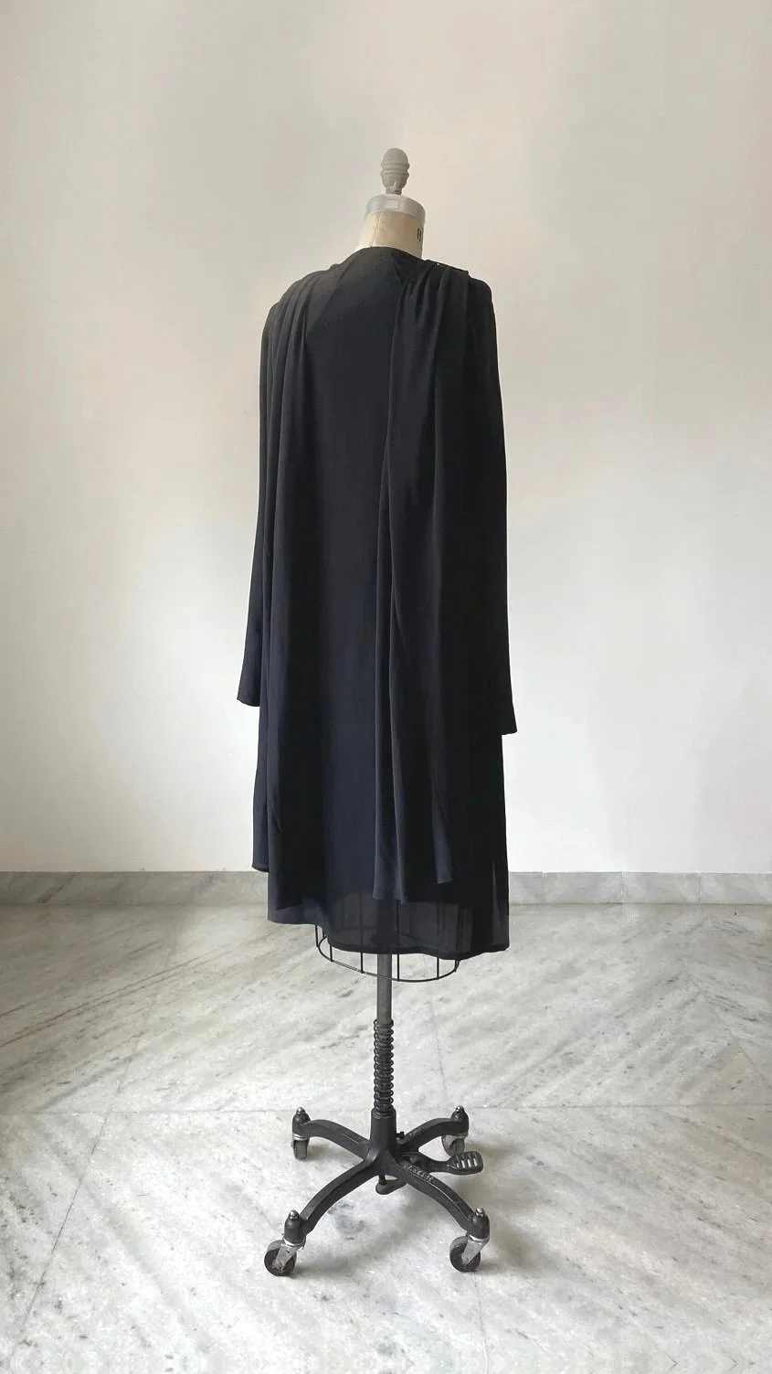 Double Drape Sleeve-Pallu Kurta