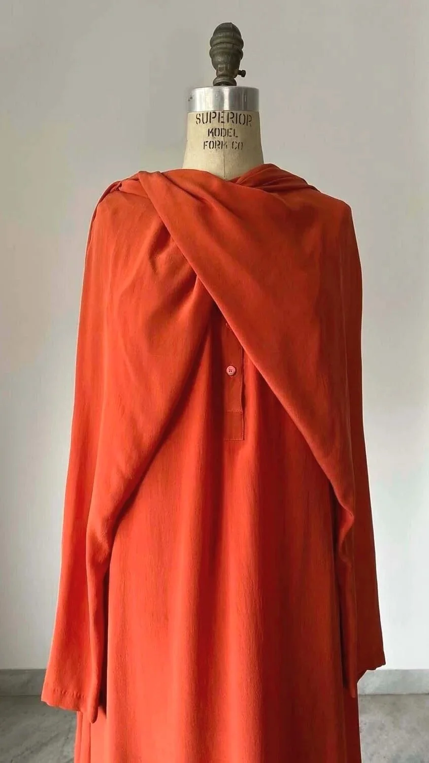 Double Drape Sleeve-Pallu Kurta
