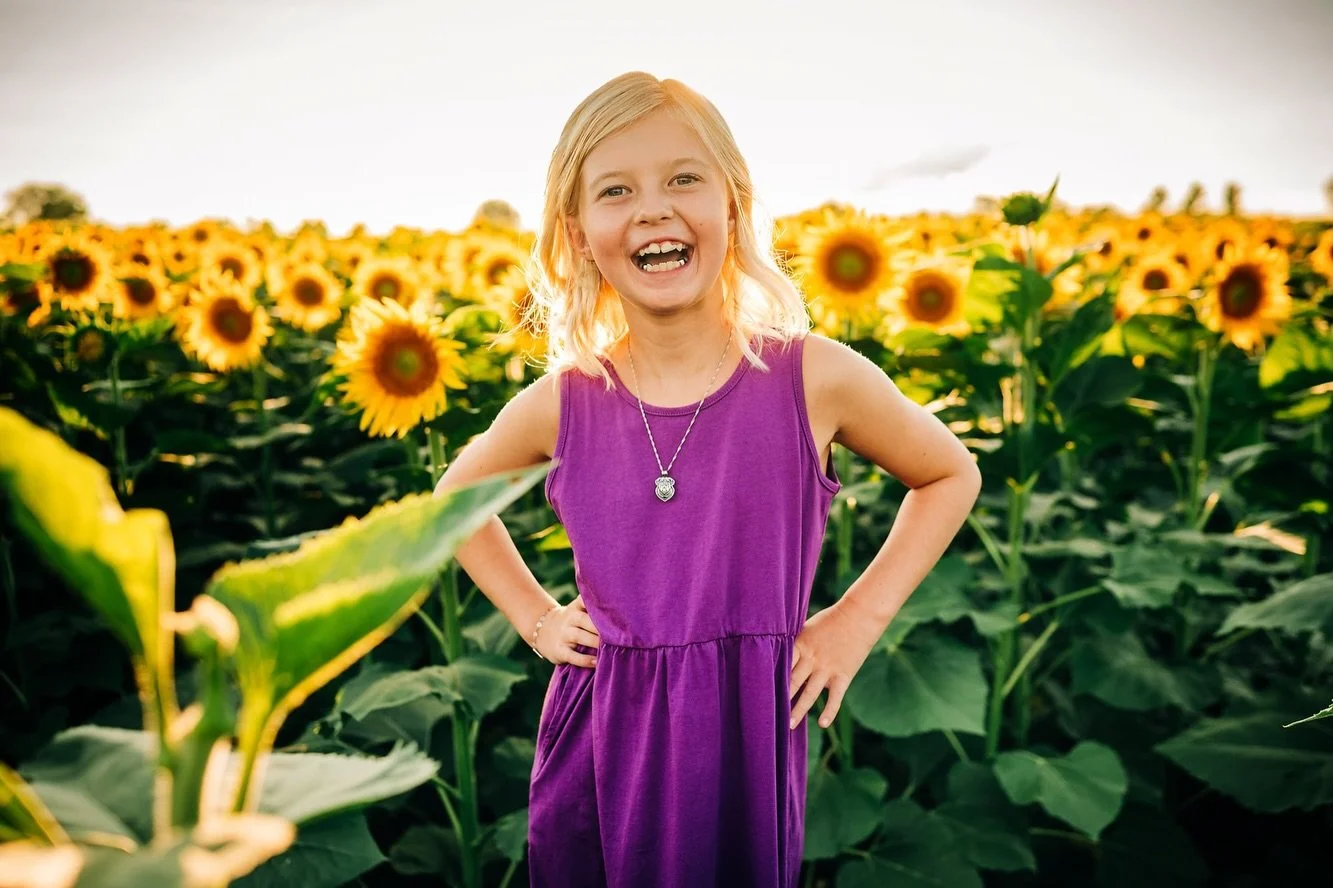Can we keep sunflower season forever? 😂🌻 Gavin + Brynn