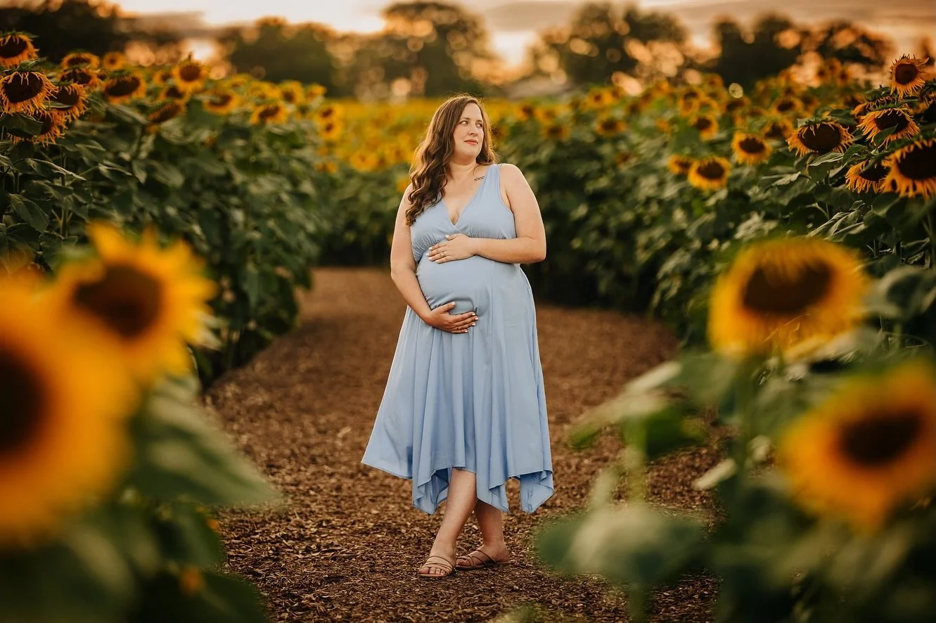 Just soaking up these last quiet moments before their little guy arrives.