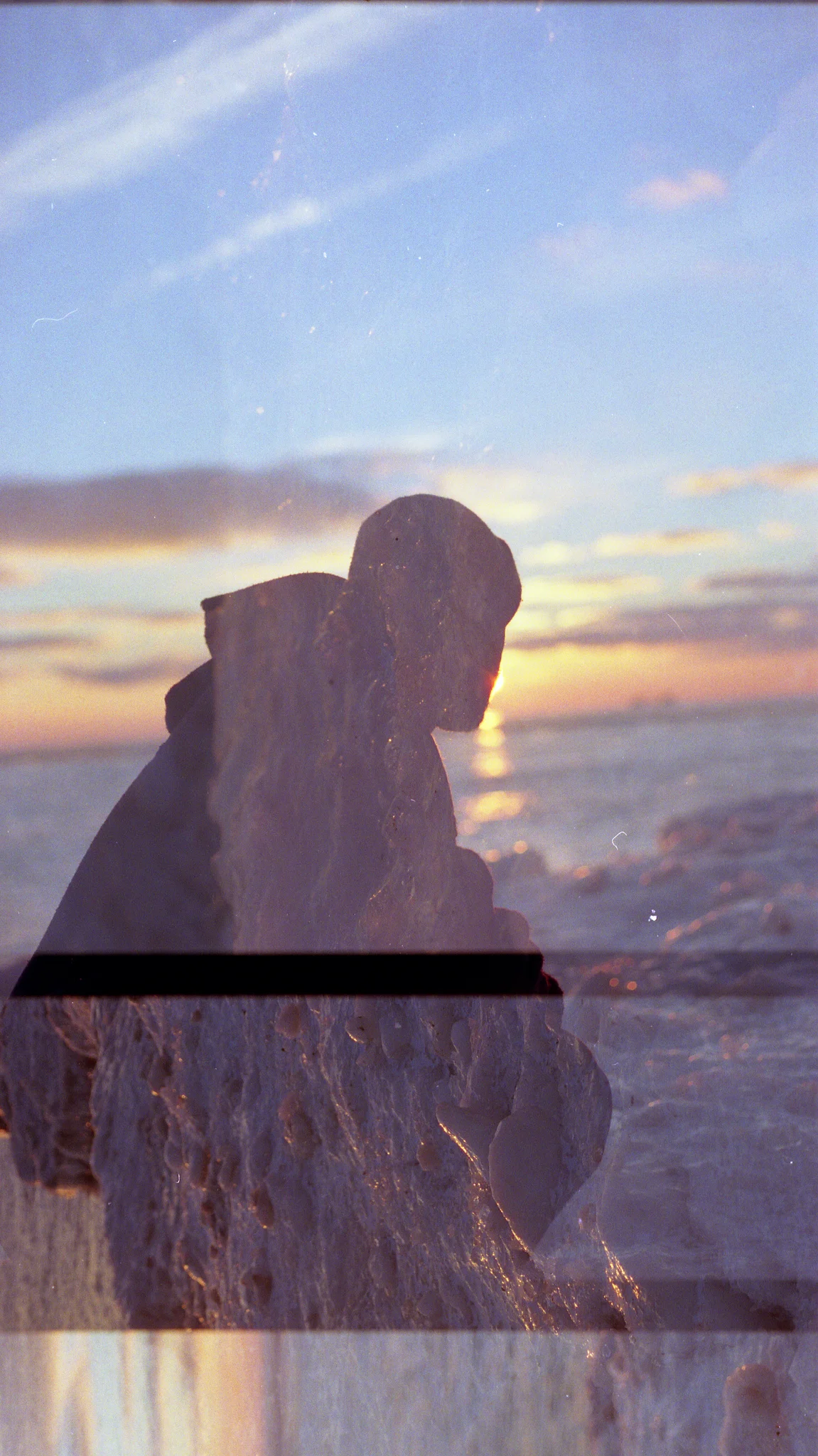 Ramah of Wooden Rings, double exposure