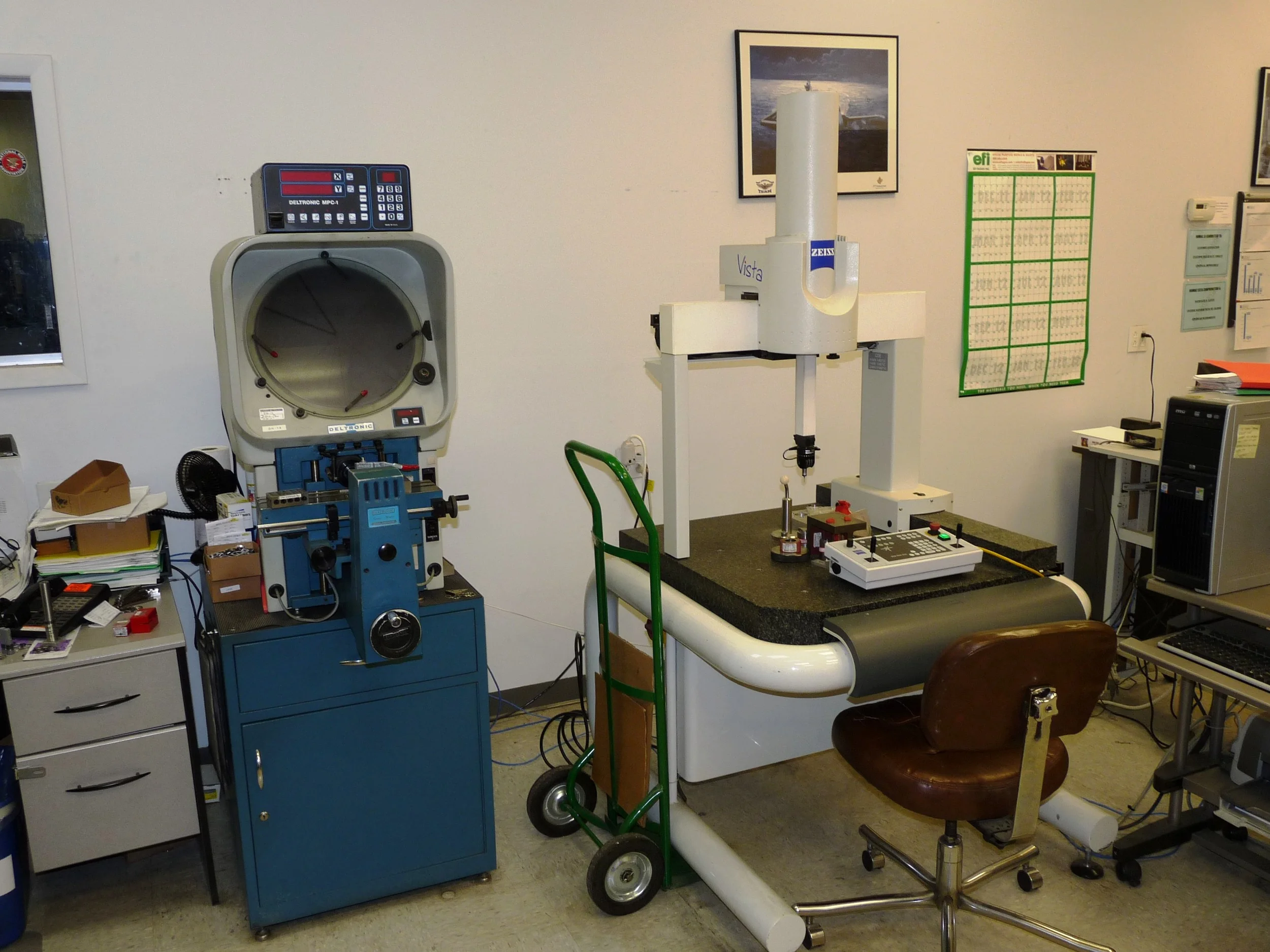Zeiss CMM Deltronic Optical Comparator
