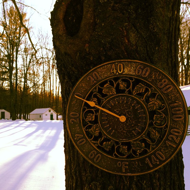 That old thermometer ain't broken, y'all.