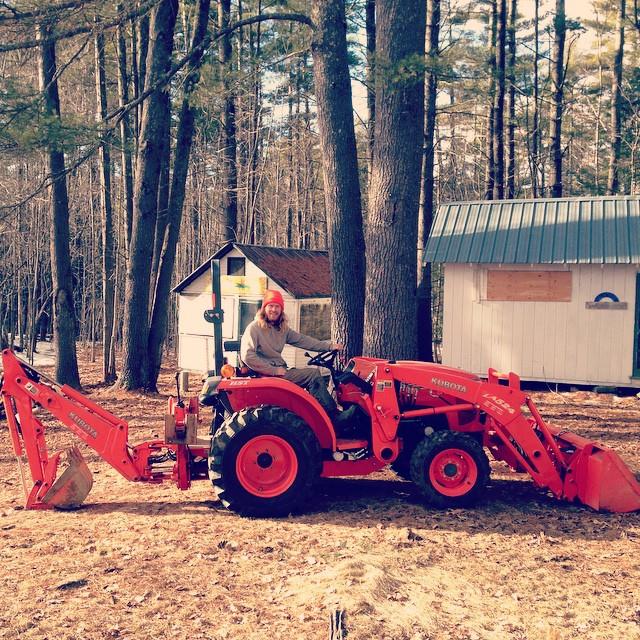 Nick's got a new (to him) Kubota tractor!