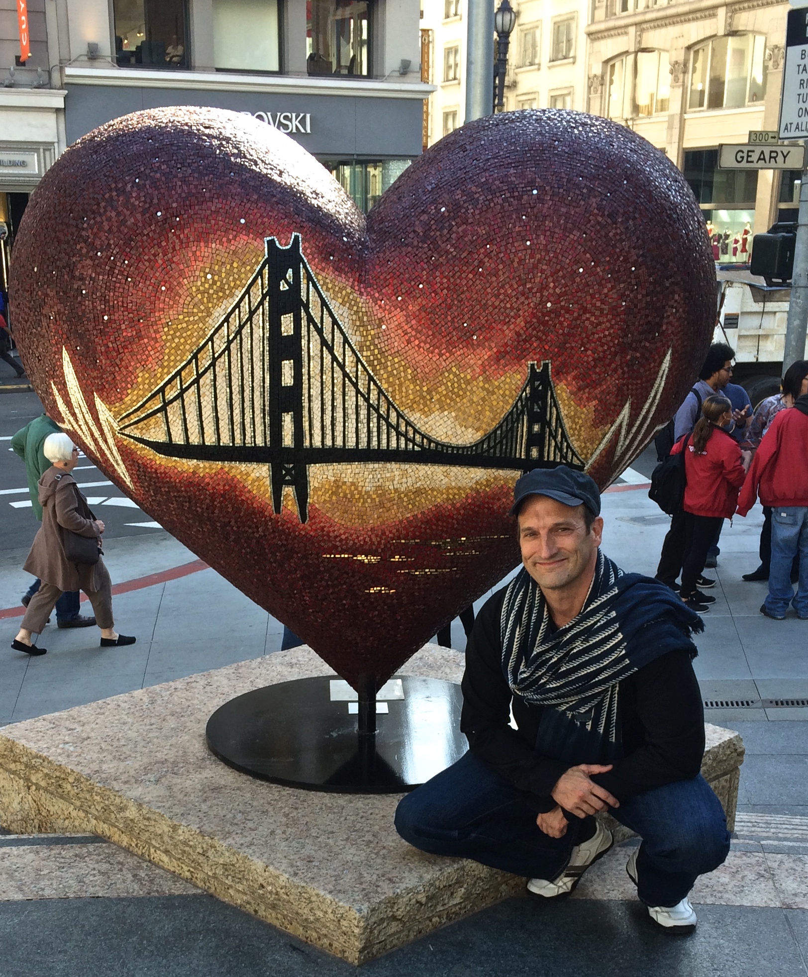 "Still Beating" Hearts for San Francisco Benefit for San Francisco General Hospital Trauma Center- !!!Installed Linked in building-222 2nd St. San Francisco!!!