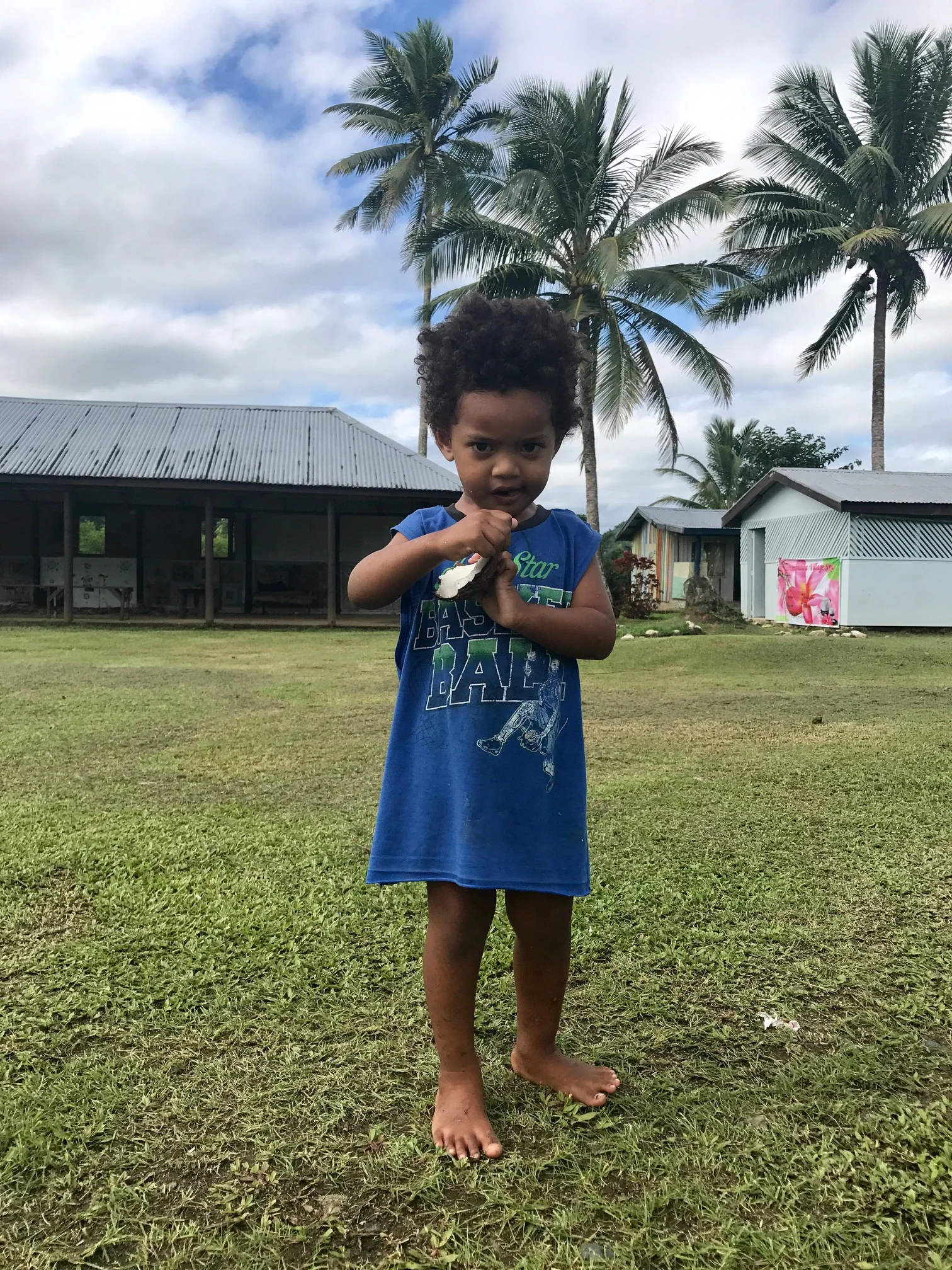 Coconut snack. 