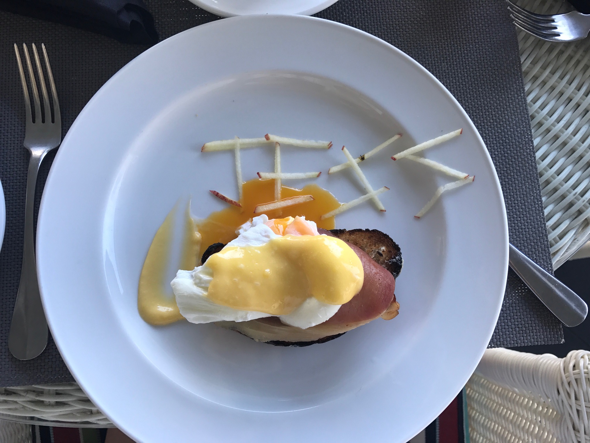 Never a bad way to start the day.