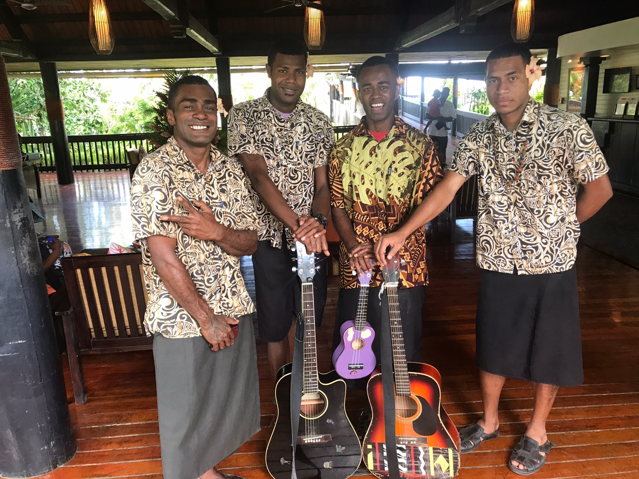 The local band. 