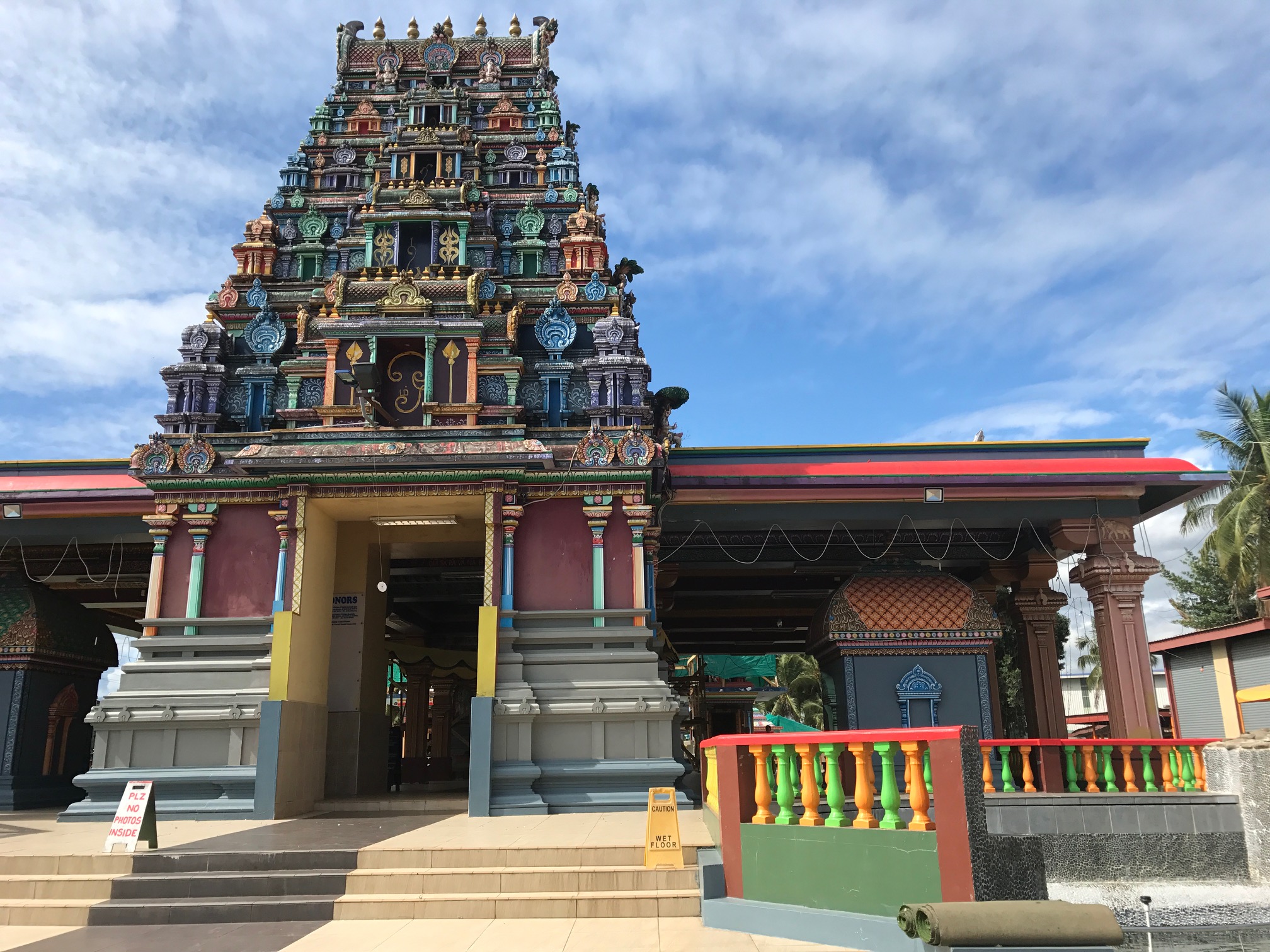 This is the Hindi temple in Nadi. Very ornate and beautiful. 