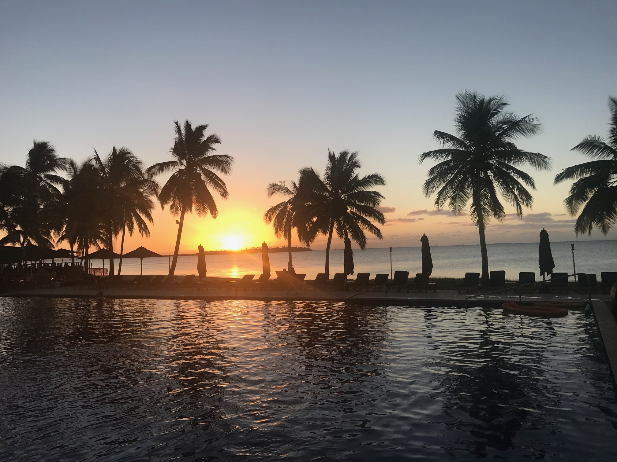 Denarau Island sunset #2. 