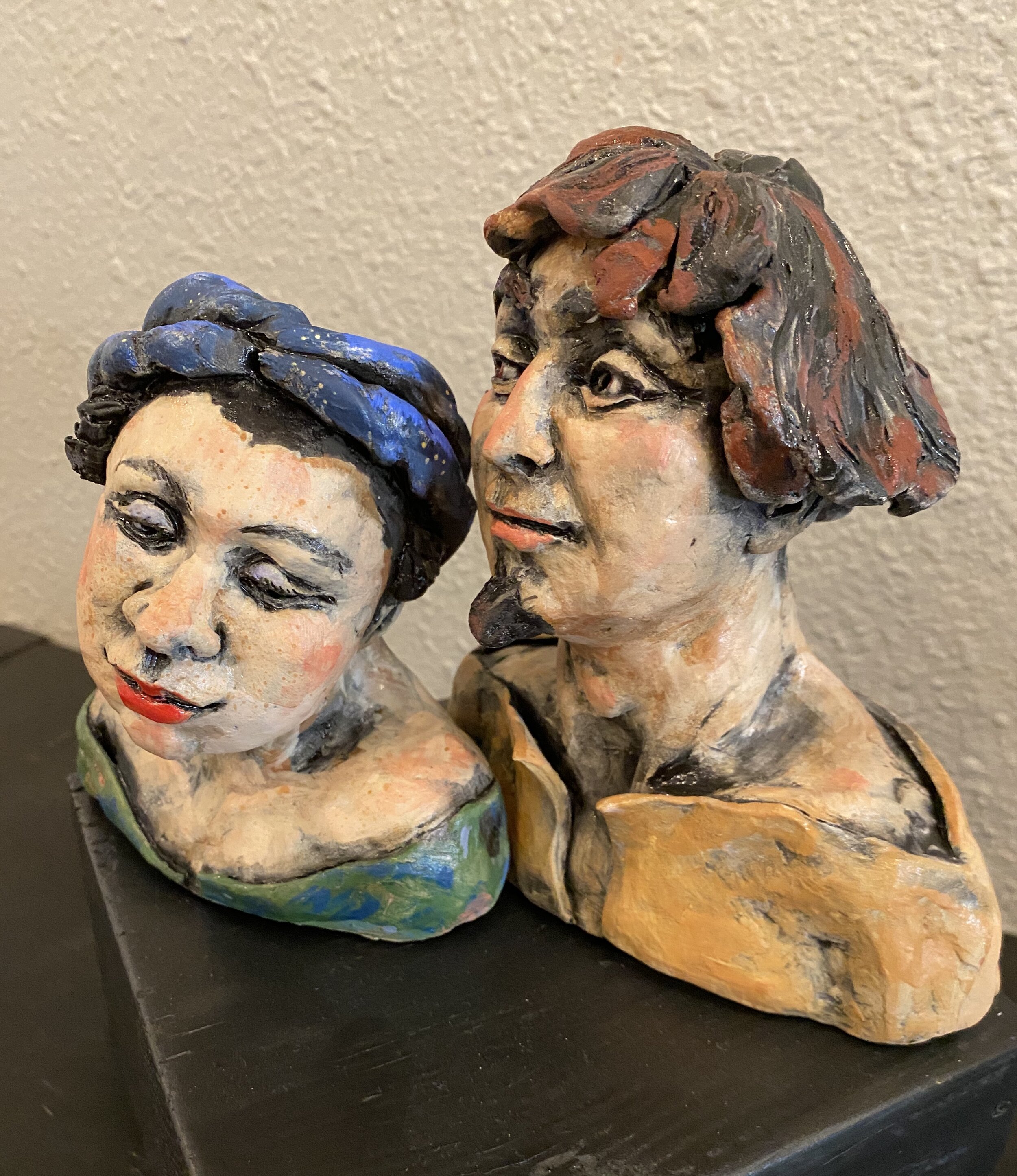 “Canterbury Tales” ceramic, 6”x6”x4”, $800 