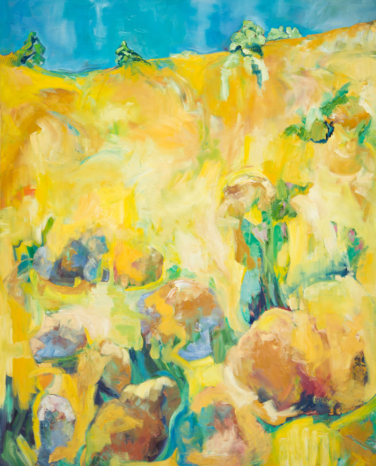 "Horizon", oil on canvas, 60 x 48"