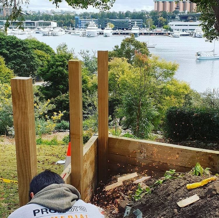 Top of a morning '  getting the week started off the right way 
#prohorabuilding #glebe #building #remedial  #views #sydneyharbour  #work #designinspiration  #homedecor  #home #makitatools