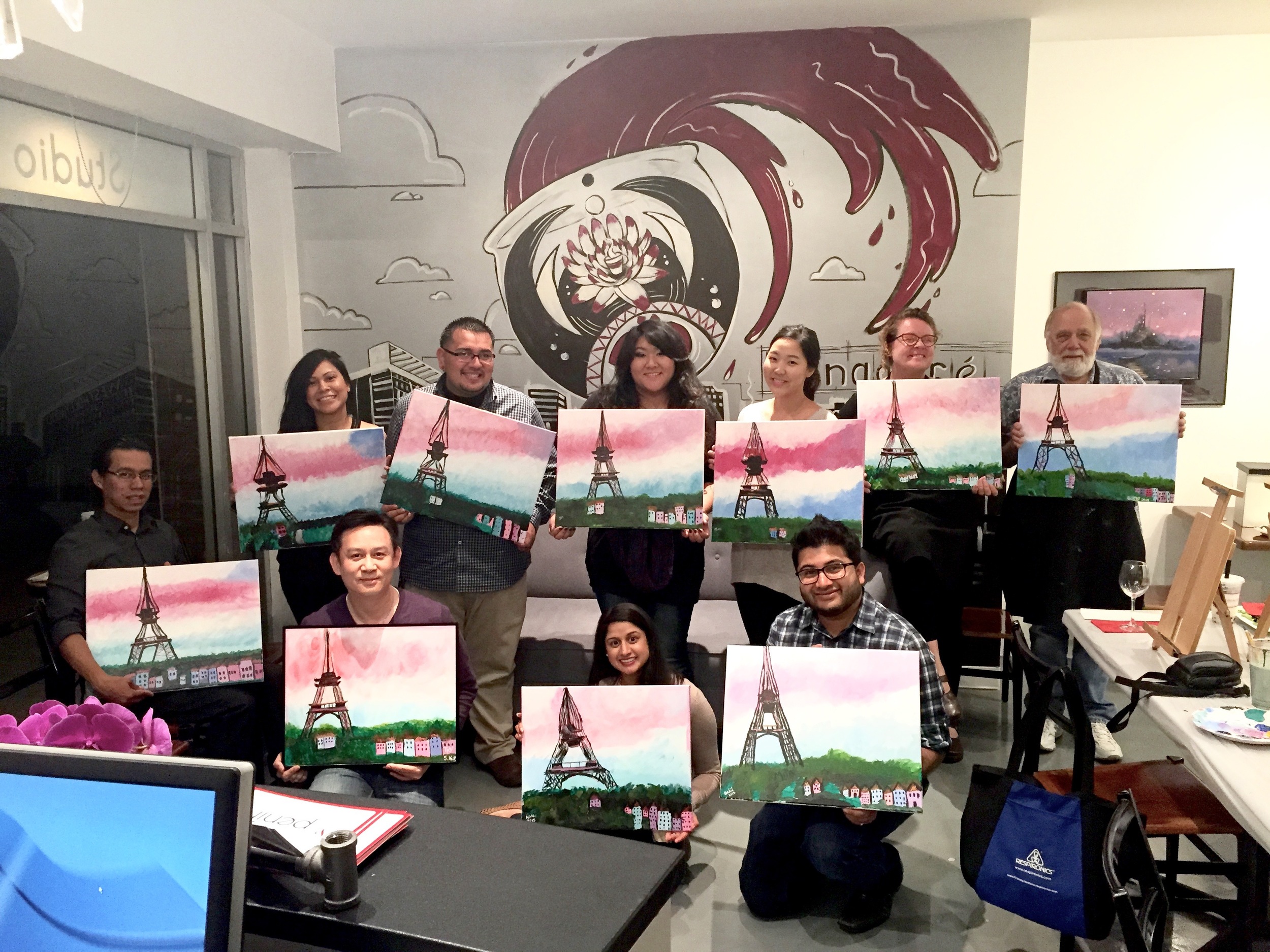 Pink Paris on May 16, What a great class we had:)