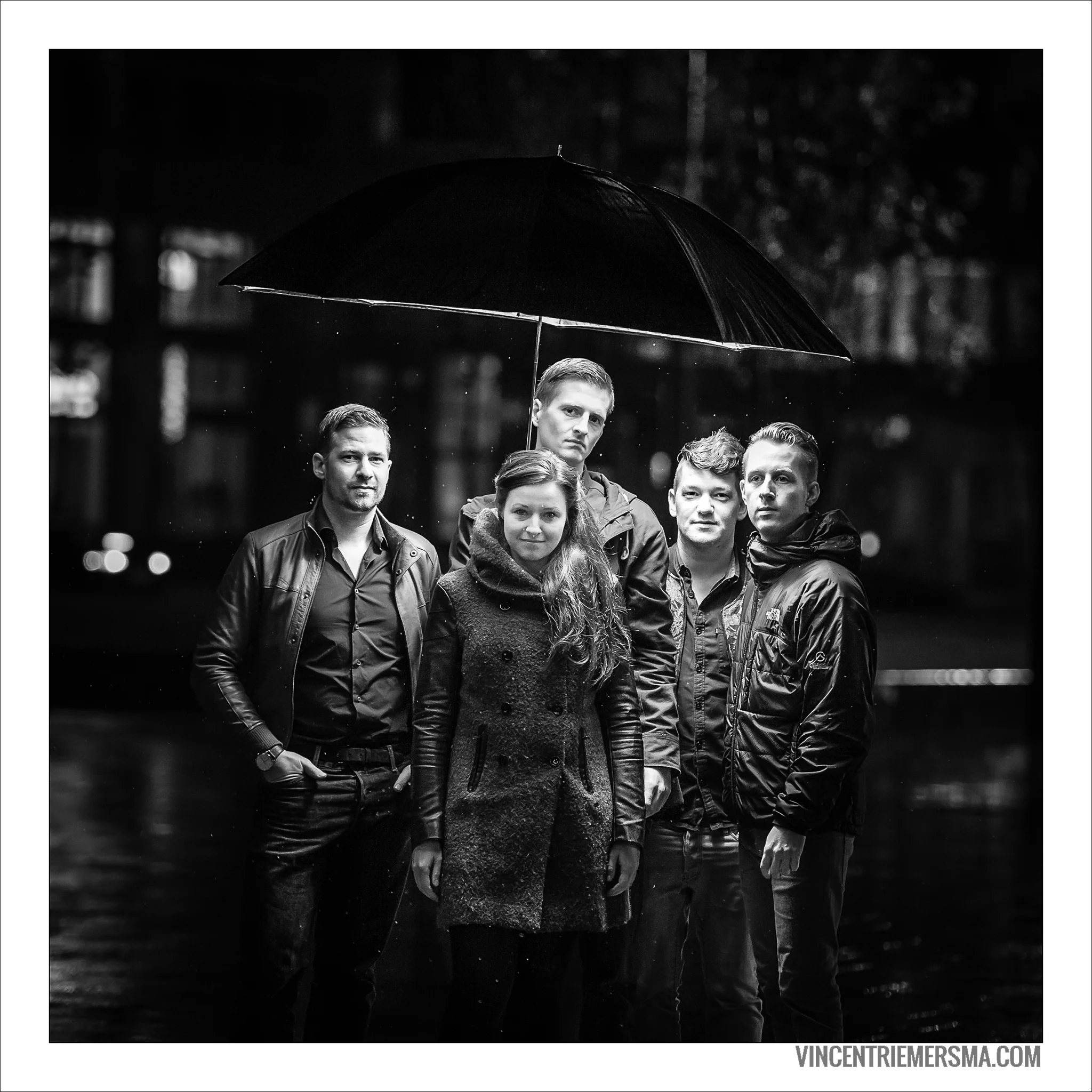 Bandshoot in the rain