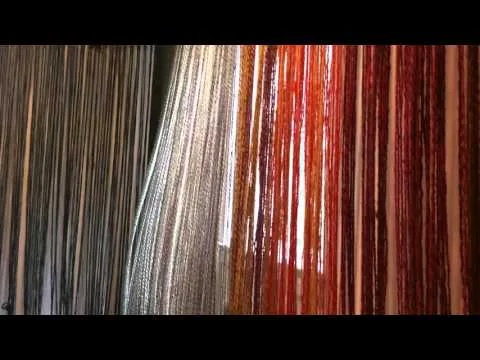 Baleen (Video clip), 2014, Yarn with wood and metal, 9‘ x 12’ x 8’, (Installation) 