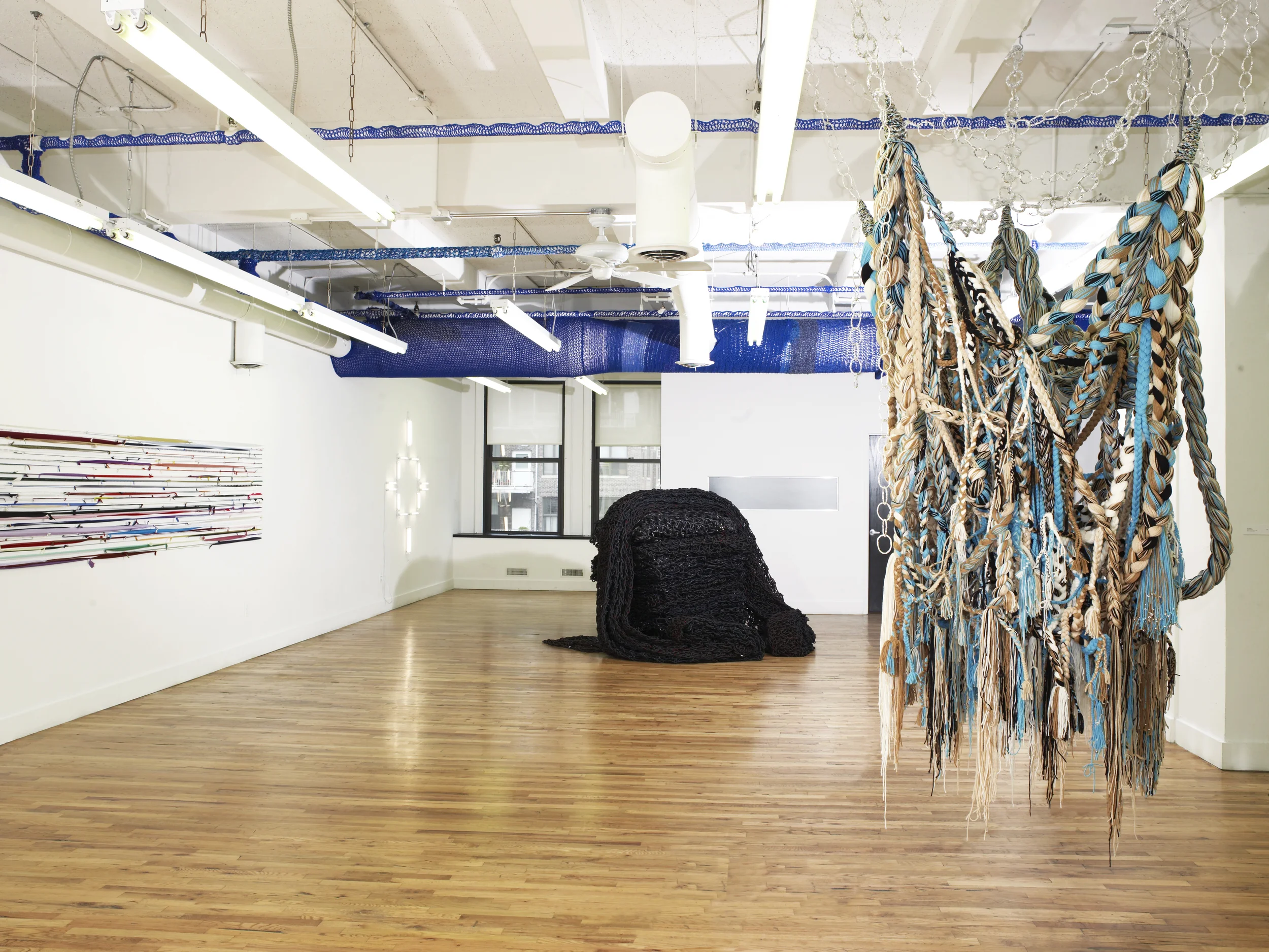 Strand organized by Rico Gatson and Ellie Murphy, 2007, Installation at NYCAMS, New York City