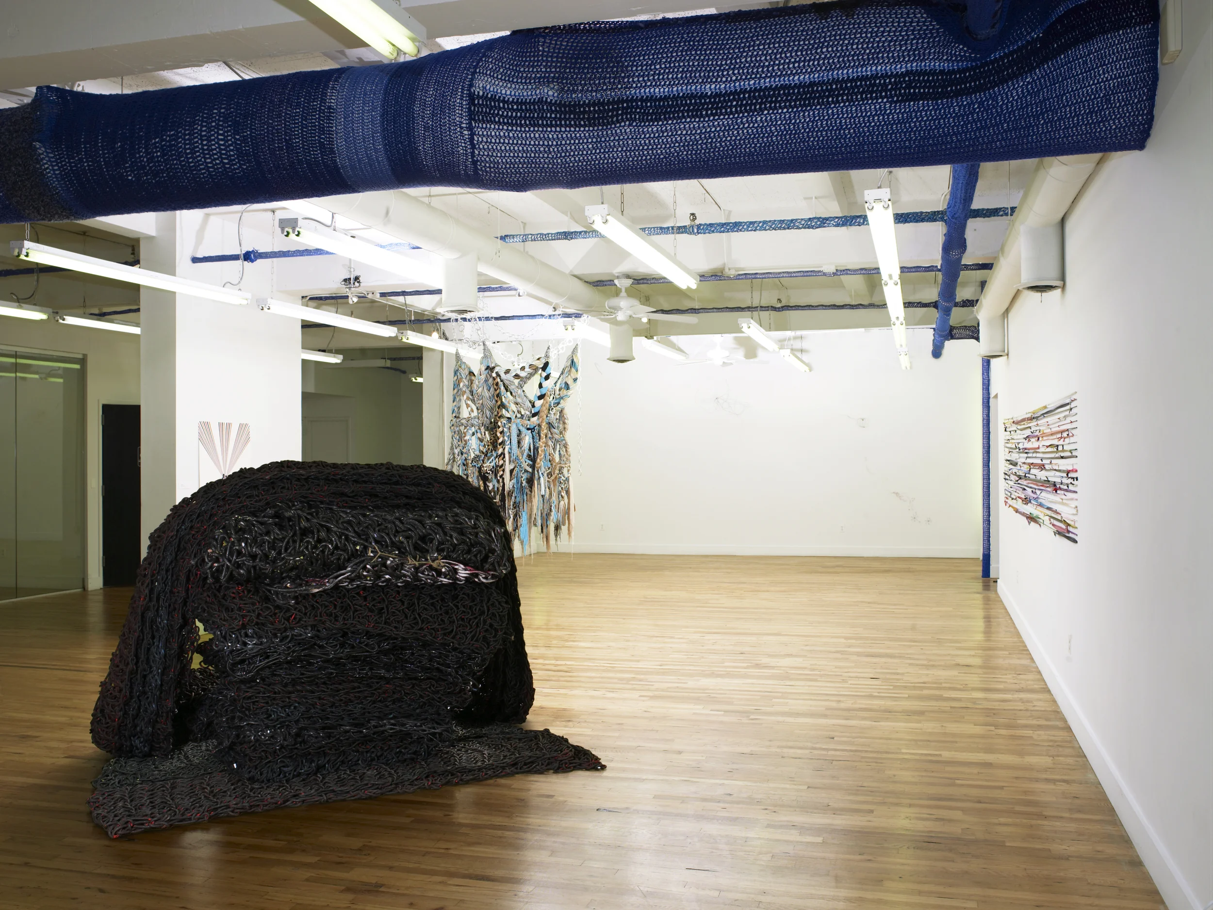 Strand organized by Rico Gatson and Ellie Murphy, 2007, Installation at NYCAMS, New York City