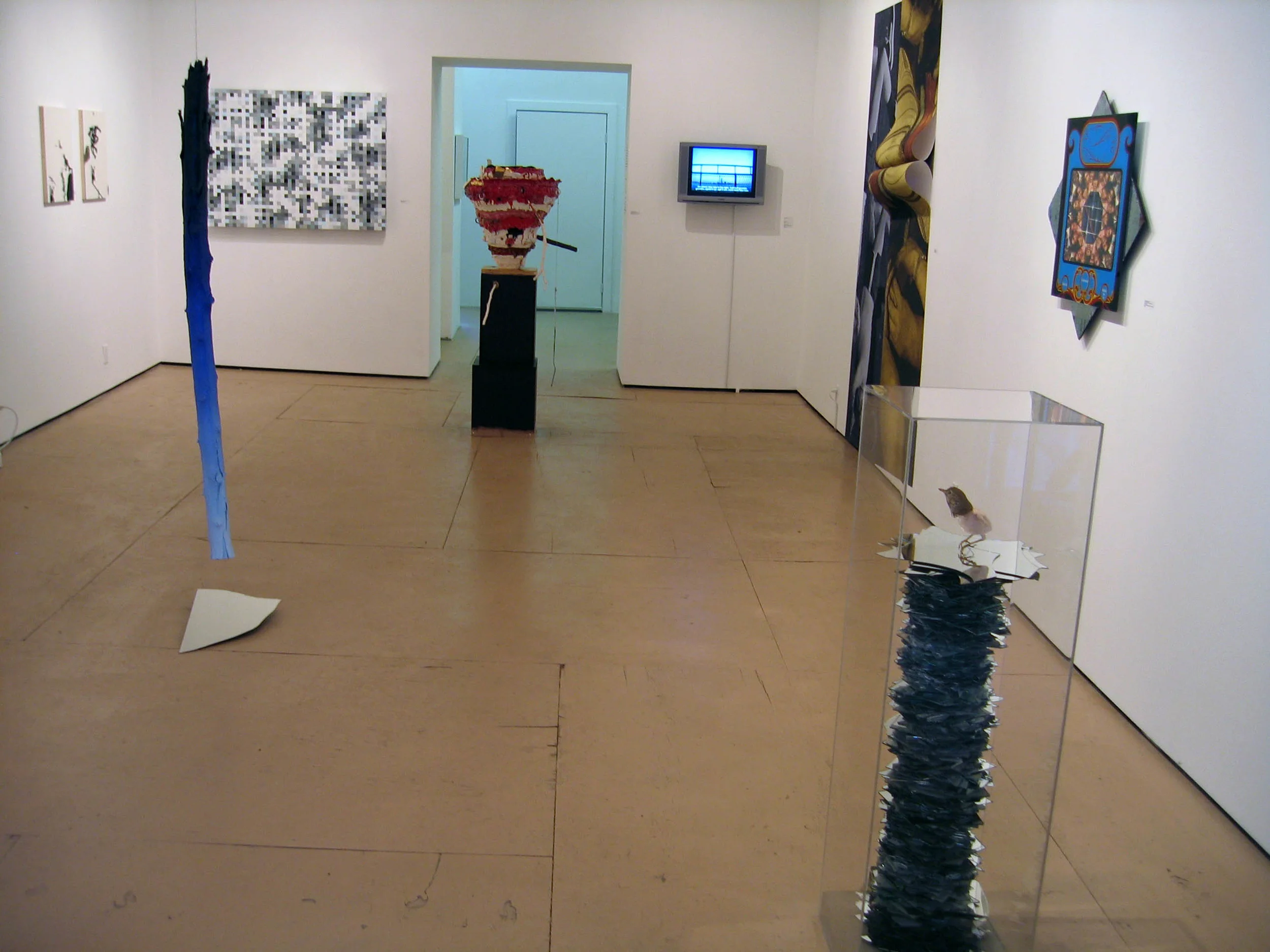 Intelligent Design, 2007, Guest organized by Rico Gatson and Ellie Murphy, ​Momenta Art Brooklyn, Installation view