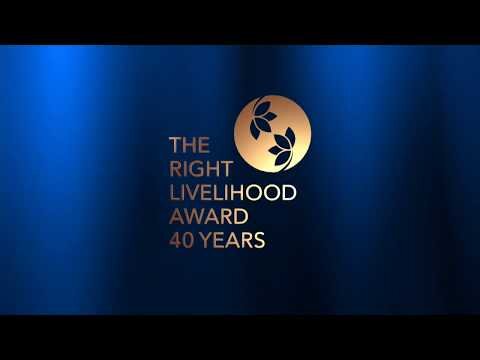 2019 Right Livelihood Award Presentation