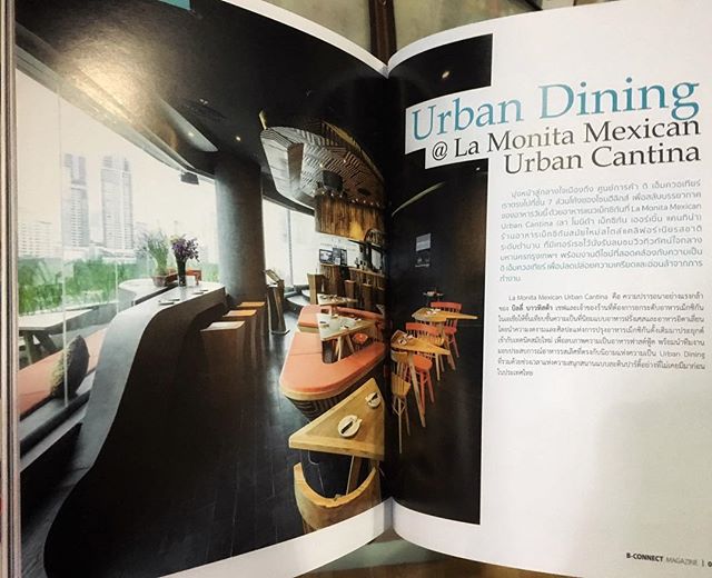 Our EmQuartier branch got featured in B-Connect Magazine 🙏🏽🙏🏽🙏🏽
.
.
#mexican #restaurant #bangkok #emquartier #emdistrict #food #foodie #foodlover #interiordesign #magazine #thailand #dinner