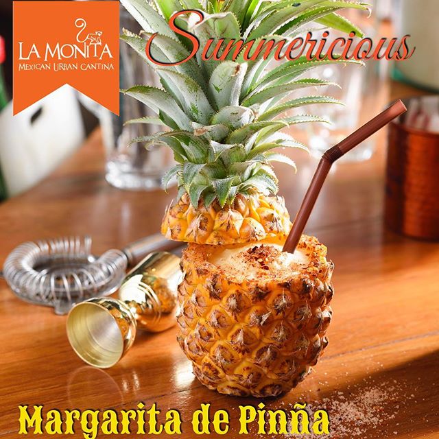 Celebrate Summer with a #Summerlicious Margarita de Pi&ntilde;a! It&rsquo;s delicious and refreshing... a must try this Summer at La Monita Mexican Urban Cantina @emquatier @emdining g #EMDining #EMSummerlicious