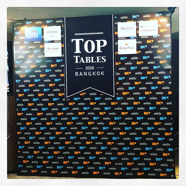 Thank you @bkmagazine for having us on Top Tables 2018. Also congrats to all the top 10s. Well deserve! @8020bkk @suhring_twins @robuchon_bangkok @gaggan_anand @pastebangkok @ledubkk @upstairsmikkellerbangkok  @sushimasato @bolanbangkok