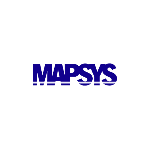 MapSys logo in blue text on a white background