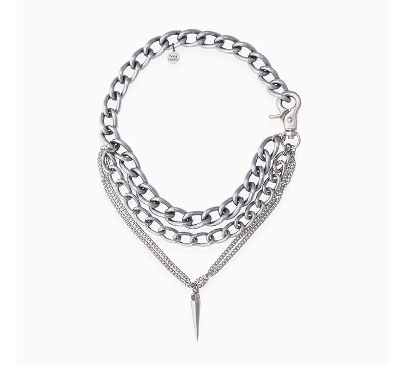 Link Spiked Necklace