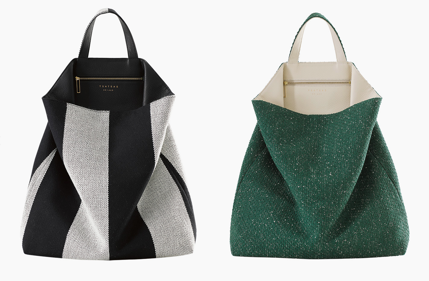 So far, so good: Tsatsas and Kvadrat bags are textile treats