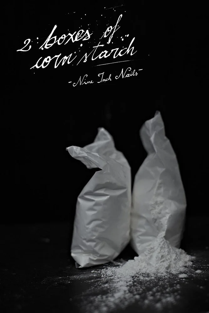 Nine Inch Nails - 2 boxes of corn starch
