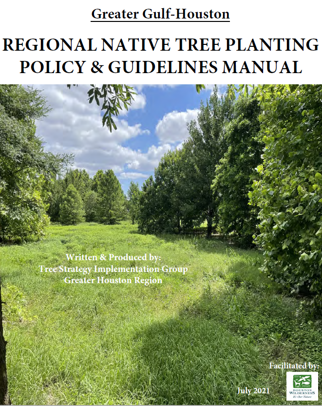 Tree Strategy Implementation Group (TSIG) — Houston Wilderness