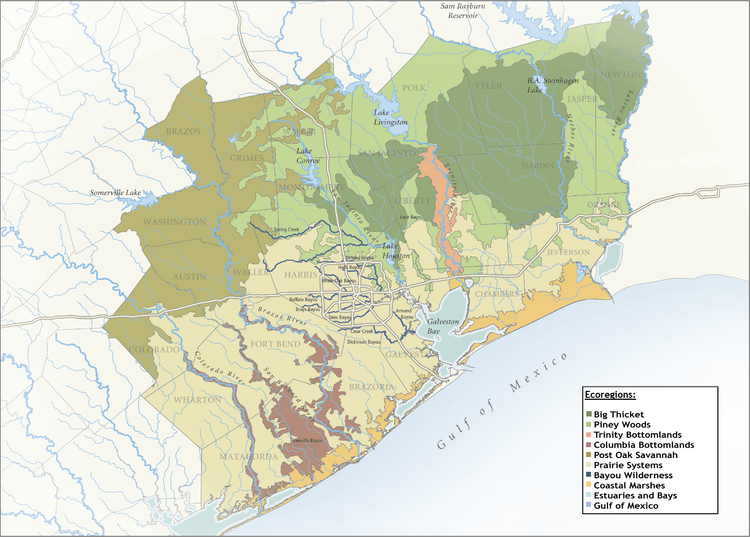 General & GIS Resources — Houston Wilderness