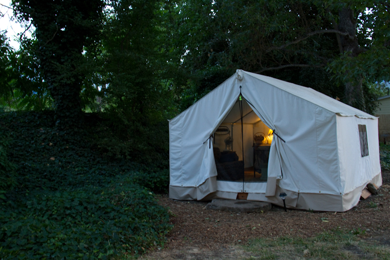 Our glamping experience at Shady Grove Farm