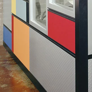 Endless tile finish and configuration options