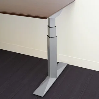 Height Adjustable Electric Dual Stage T Leg Base