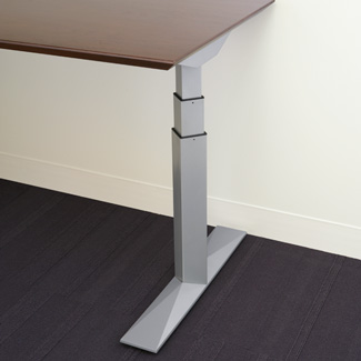    Height Adjustable Electric Dual Stage T Leg Base 