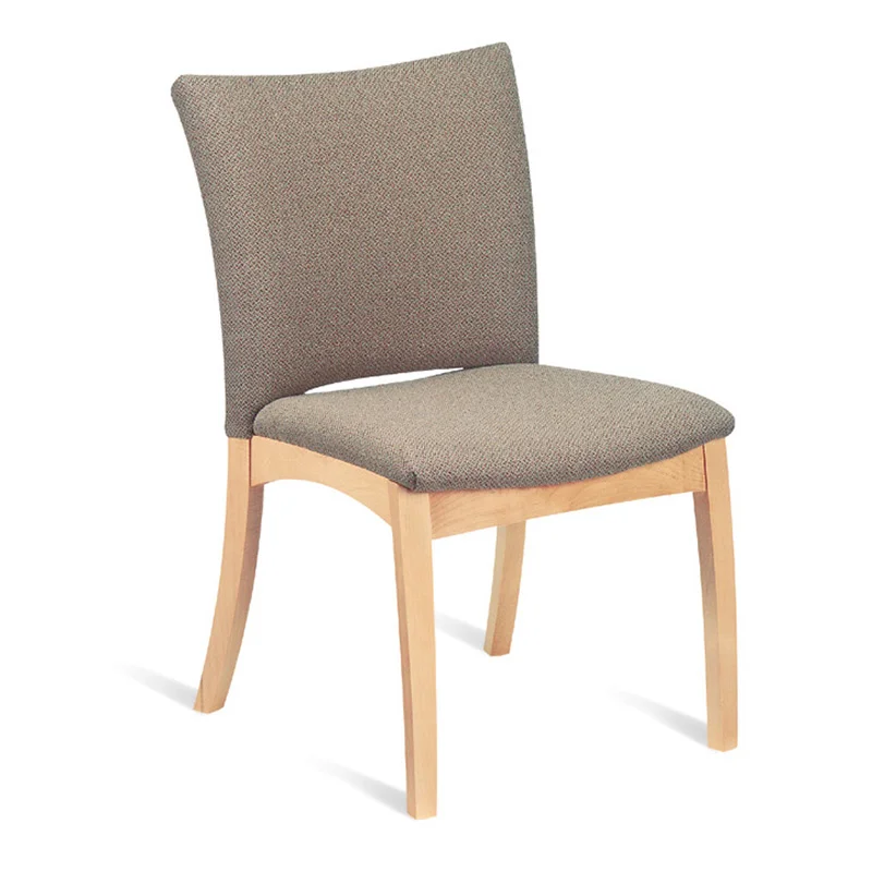 armless with fully upholstered back