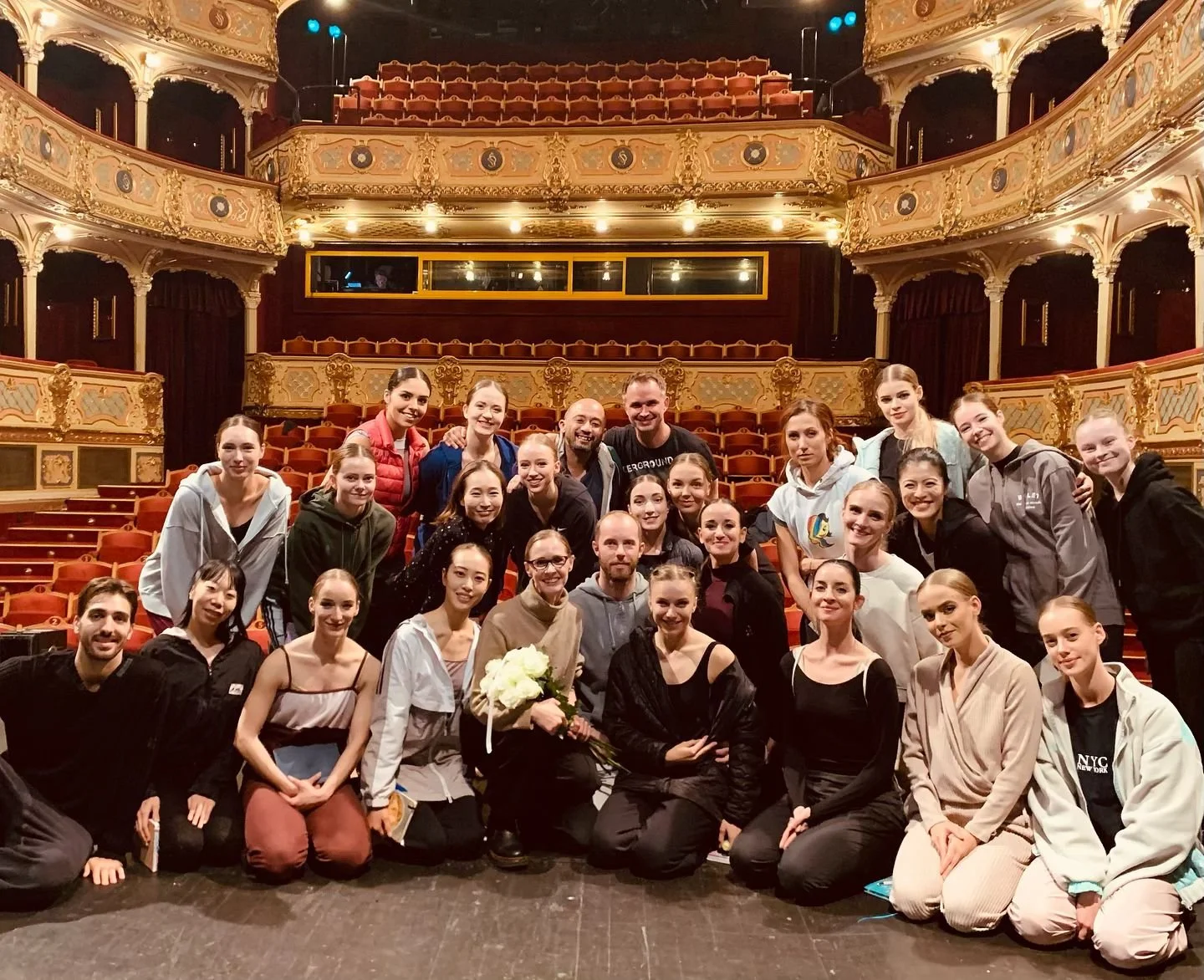 A new Team Dust by @akramkhancompany in Kosice, Slovakia 
Super proud of all of these dancers and the journey we&rsquo;ve been on staging this production over 7 weeks.
Dust - Created 10 years ago in 2014 was commissioned by Tamara Rojo for English Na