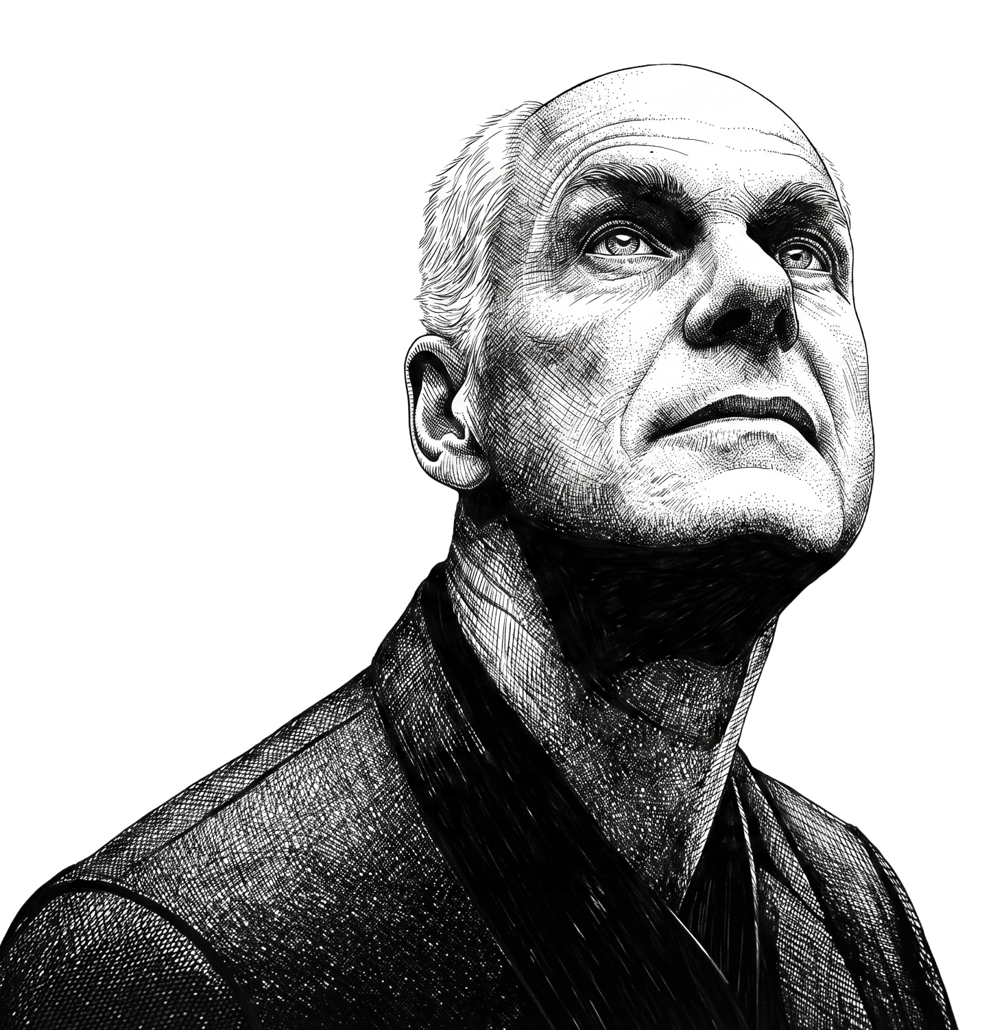 Marcelo Gleiser Ink Portrait ©fabioissao