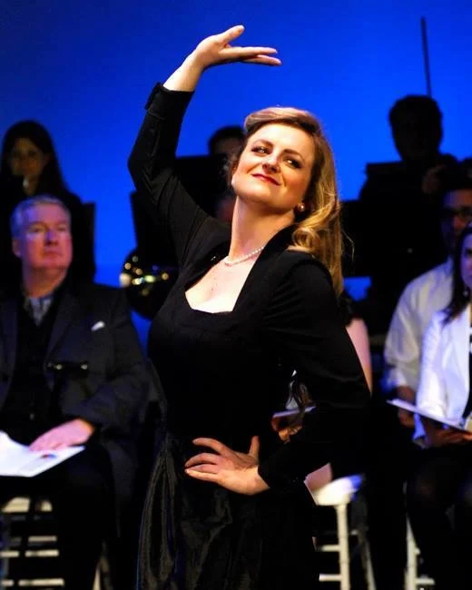 As Dot/Marie in 4th Wall Theatre's Sunday in the Park with George. Photo by Tom Schopper.