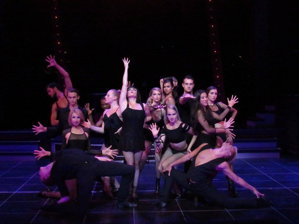 As Velma Kelly in CPS Productions' Chicago. Photo by Jason Dominie.