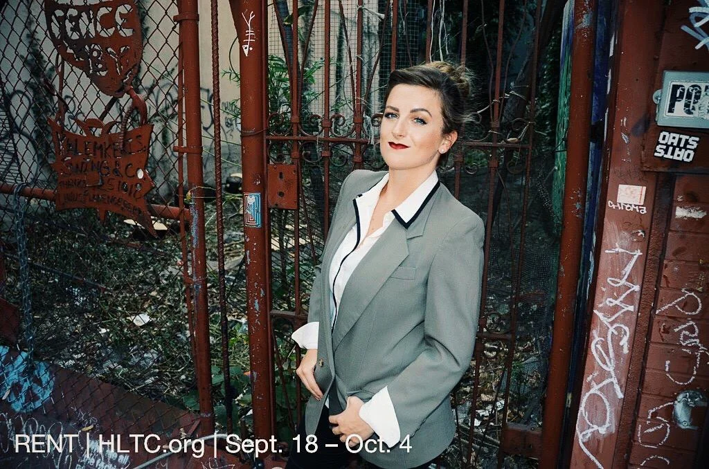 As Joanne Jefferson in Harbor Lights Theatre Company's RENT. Photo by Bob Johnson.