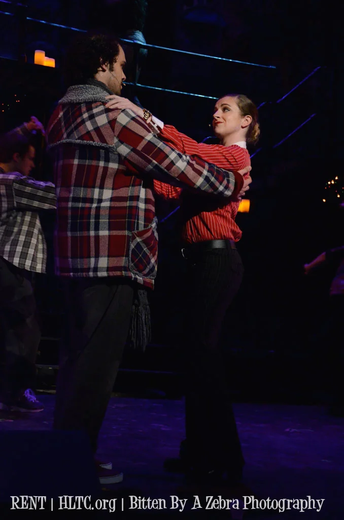 As Joanne Jefferson in Harbor Lights Theatre Company's RENT. Photo by Bob Johnson.