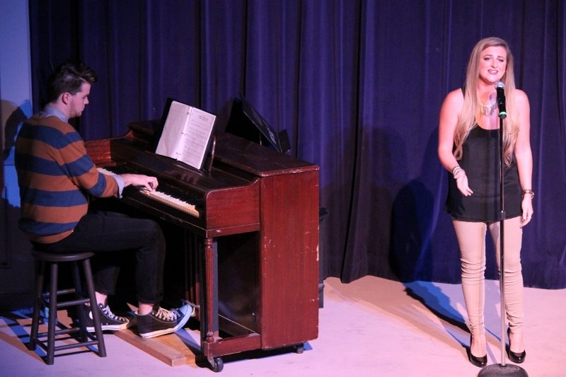 Performing Maglione and Ruiz's "I Hate the Fall" at The Ozark Actor's Theatre's annual Follies Concert.