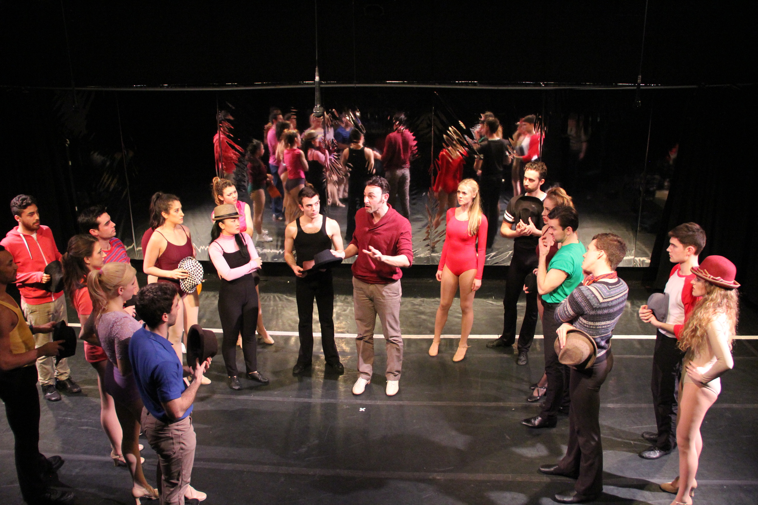 As Sheila Bryant in The Secret Theatre's A Chorus Line. Photo by David Krochalis.