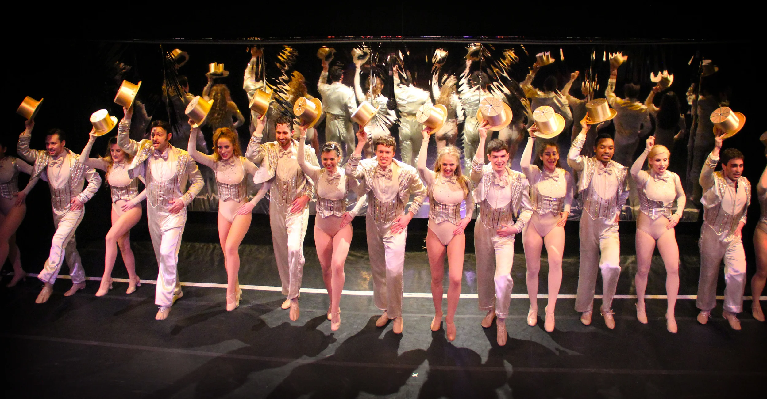 As Sheila Bryant in The Secret Theatre's A Chorus Line. Photo by David Krochalis.