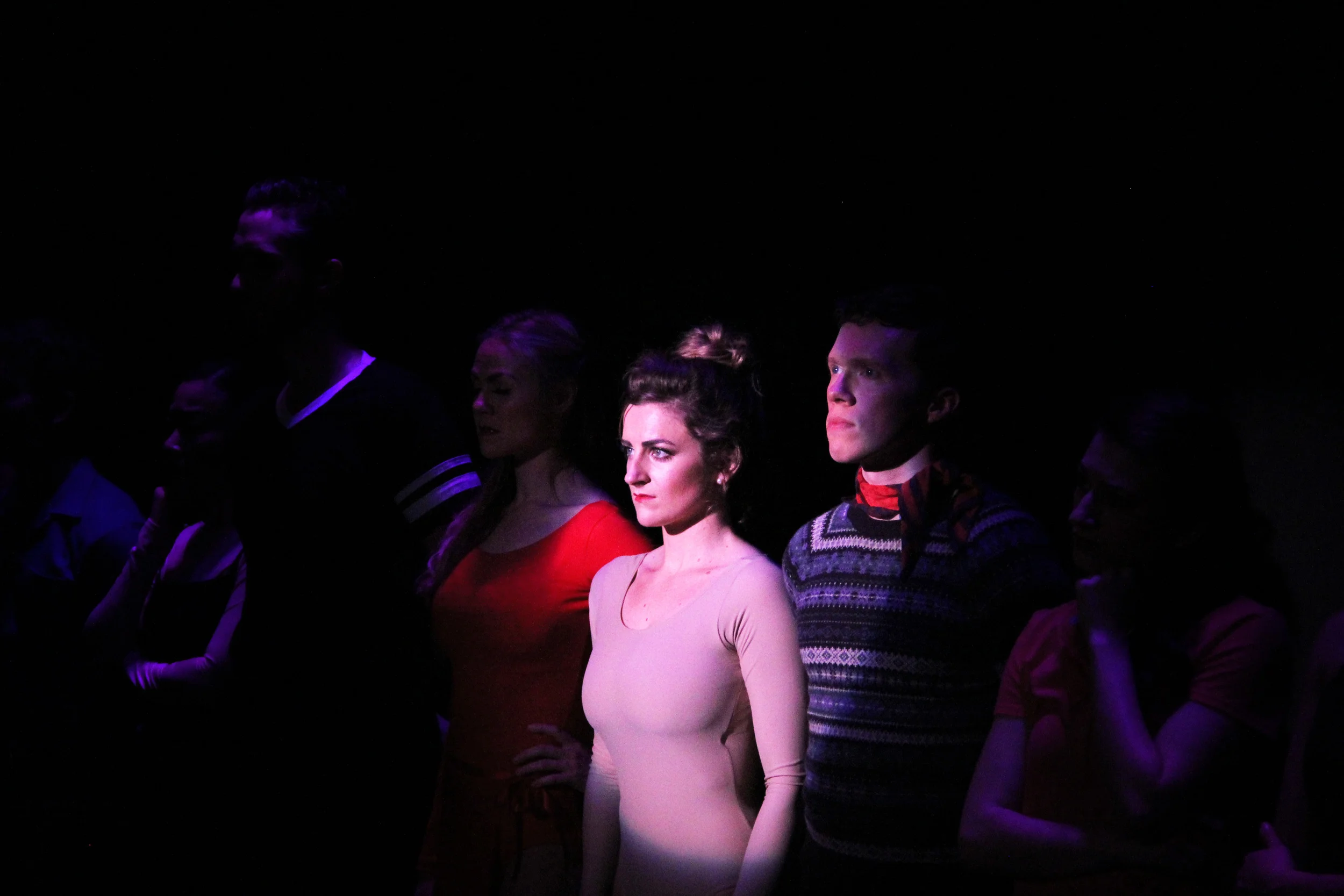 As Sheila Bryant in The Secret Theatre's A Chorus Line. Photo by David Krochalis.