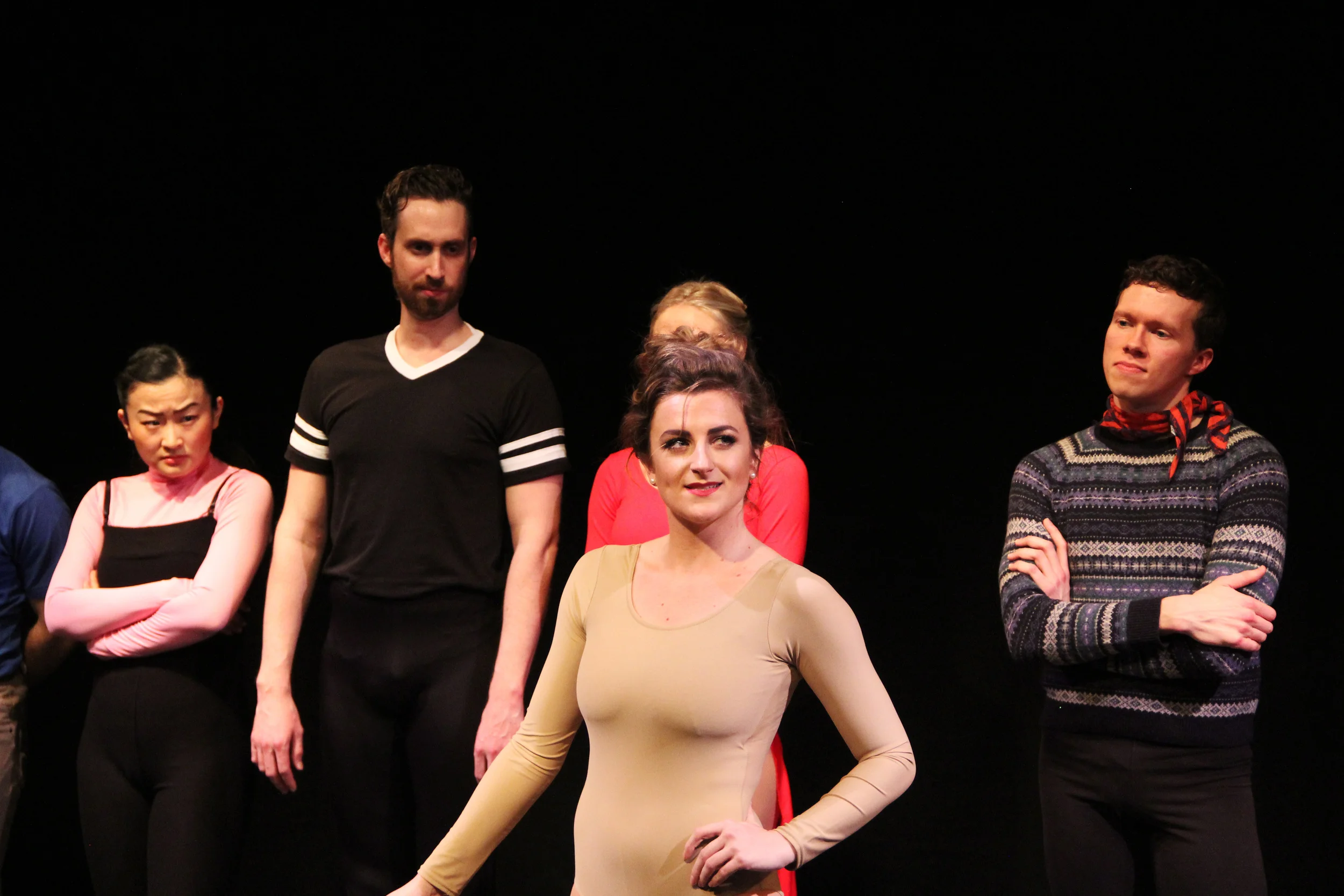 As Sheila Bryant in The Secret Theatre's A Chorus Line. Photo by David Krochalis.